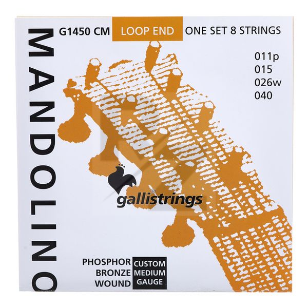 Image Galli Strings G1450 CM Mandolin Str. Medium
