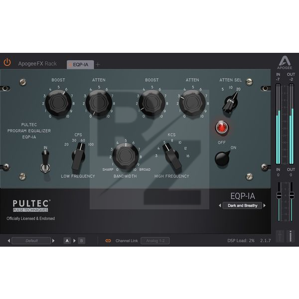 Image Apogee FX Rack EQP-1A