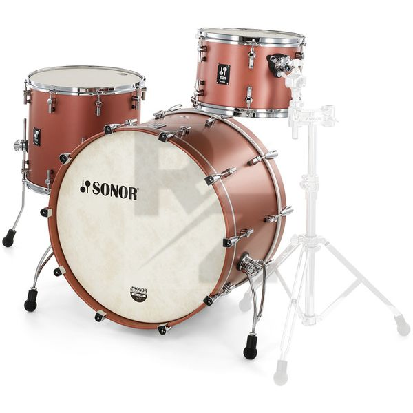 Sonor SQ1 Rock GT Satin Copper Brown Image Sonor SQ1 Rock GT Satin Copper Brown