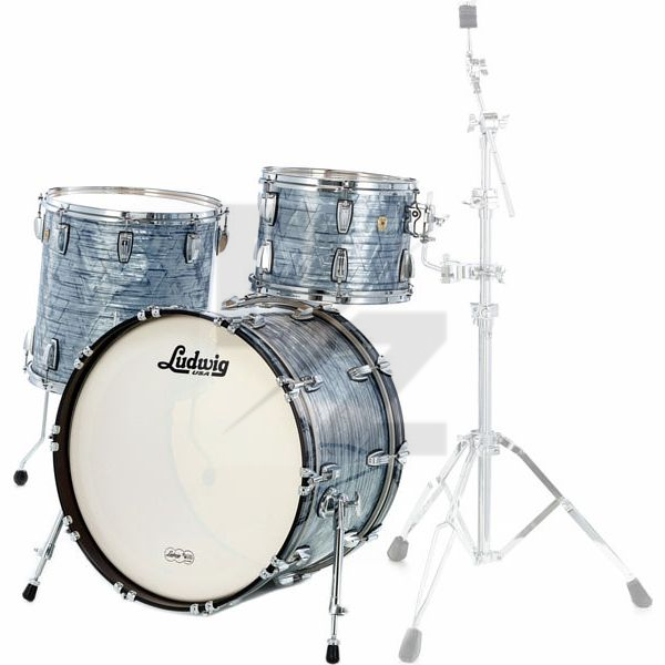 Image Ludwig Classic Maple Fab 22 Sky Blue
