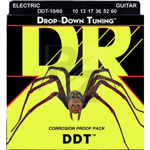 DR Strings Drop-Down Tuning DDT-10/60 Image DR Strings Drop-Down Tuning DDT-10/60