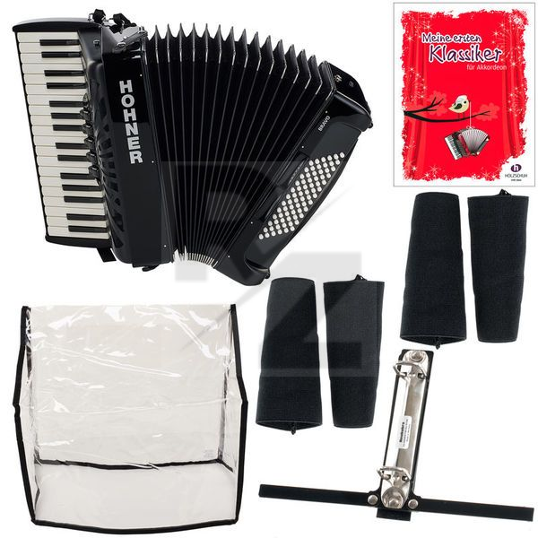 Image Hohner Bravo III 72 black Set