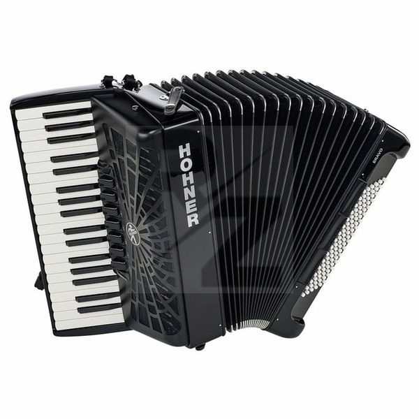 Image Hohner Bravo III 96 silent key black