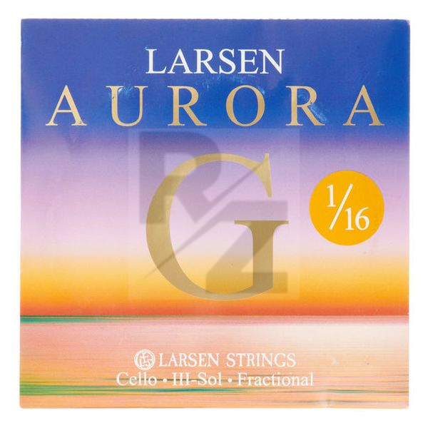 Image Larsen Aurora Cello G String 1/16 Med