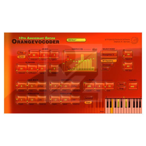 Image Zynaptiq Orange Vocoder