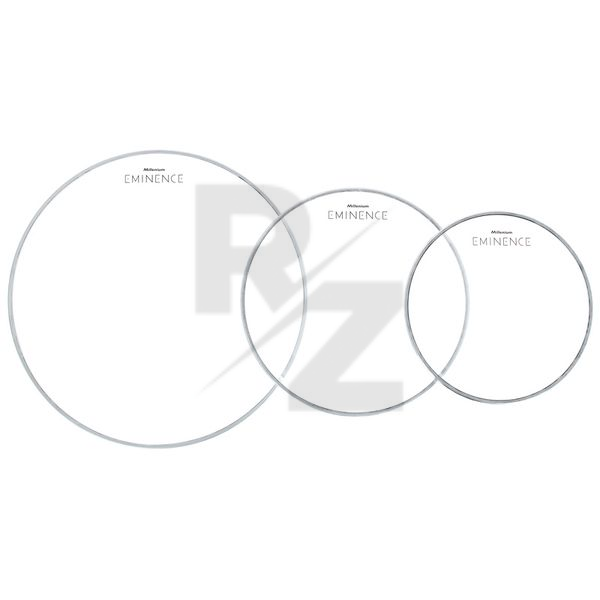 Millenium Eminence Clear Drumhead Pack 1 Image Millenium Eminence Clear Drumhead Pack 1