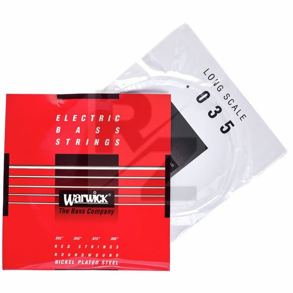 Image Warwick 46230 Red Strings Nickel