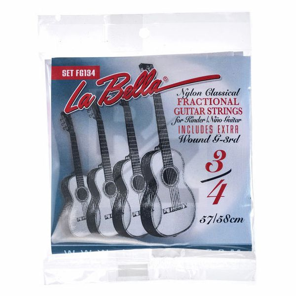 Image La Bella FG134 3/4 Guitar Nylon