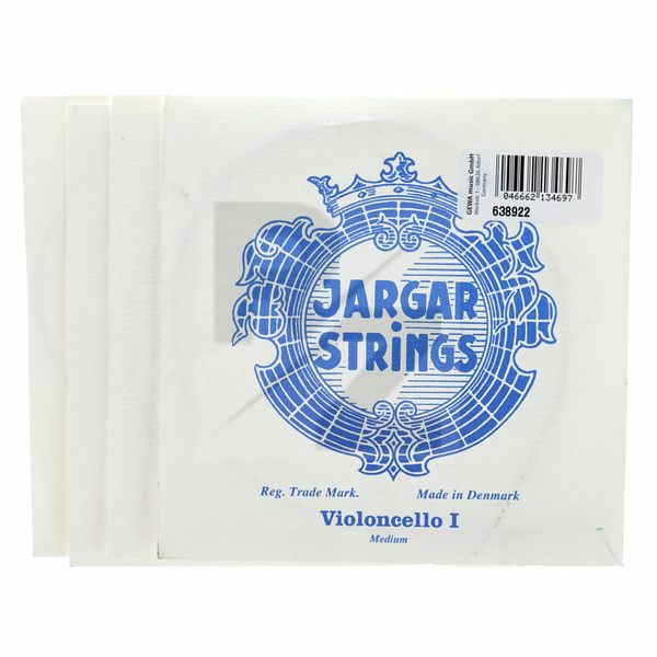 Image Jargar Cello Strings Silver Medium