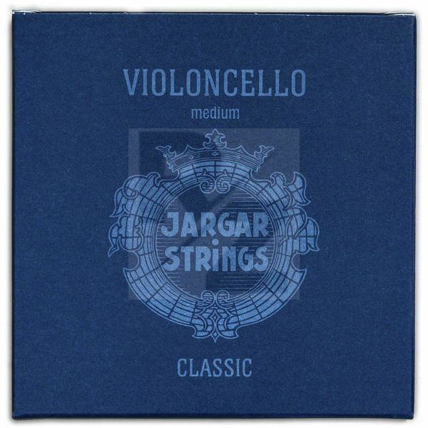 Image Jargar Cello Strings Chrome Steel Med