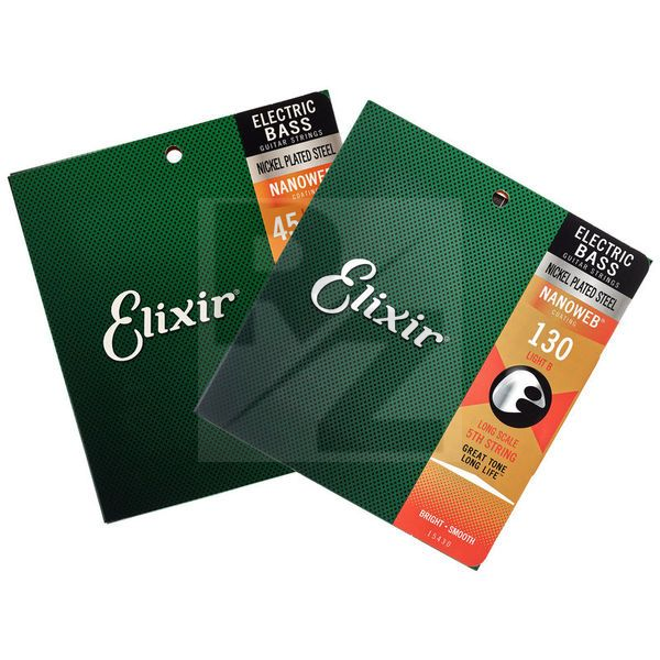 Image Elixir 45-130 5 String Set