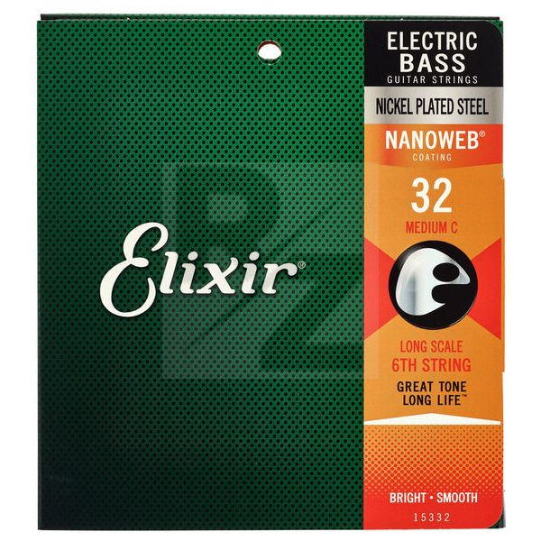 Image Elixir .032 Electric Bass String
