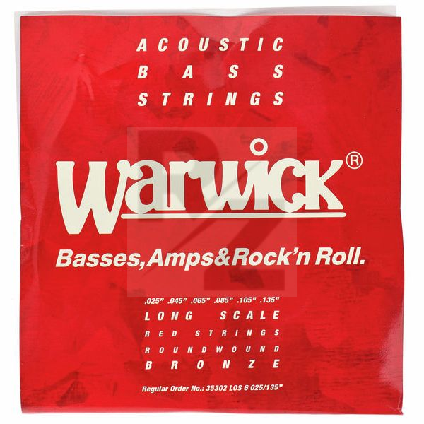 Image Warwick Acoustic Bass Strings 6 25-135