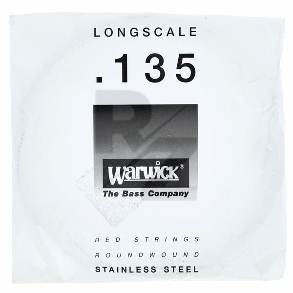 Image Warwick 42135 Red Strings Single 135
