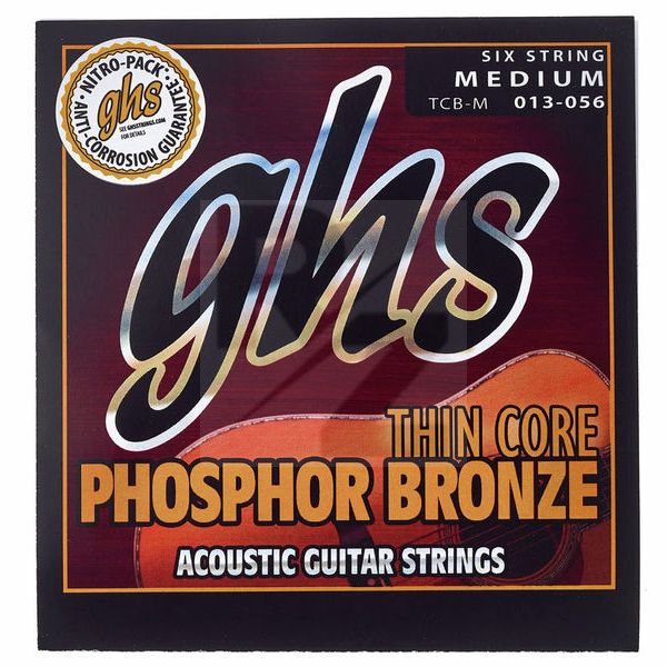 GHS TCB-M Phosphor Bronze Medium Image GHS TCB-M Phosphor Bronze Medium