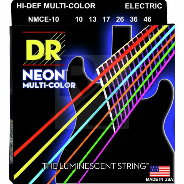 Image DR Strings Neon Multi NMCE-10