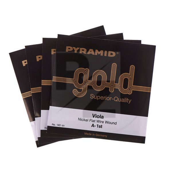 Image Pyramid Gold Viola Strings