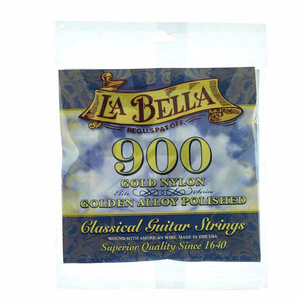 Image La Bella 900 Elite Gold Nylon