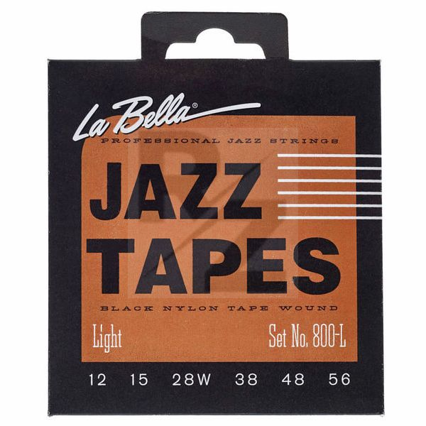 Image La Bella 800L Jazz Black Nylon L