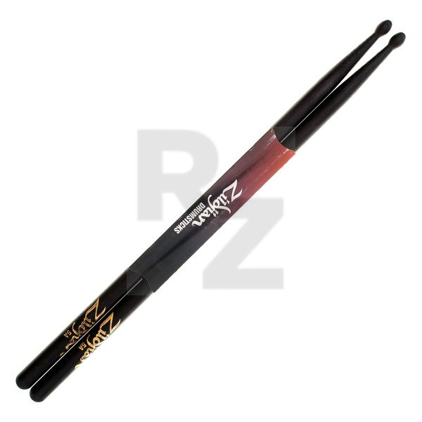 Image Zildjian 5A Black Hickory Sticks -Wood-