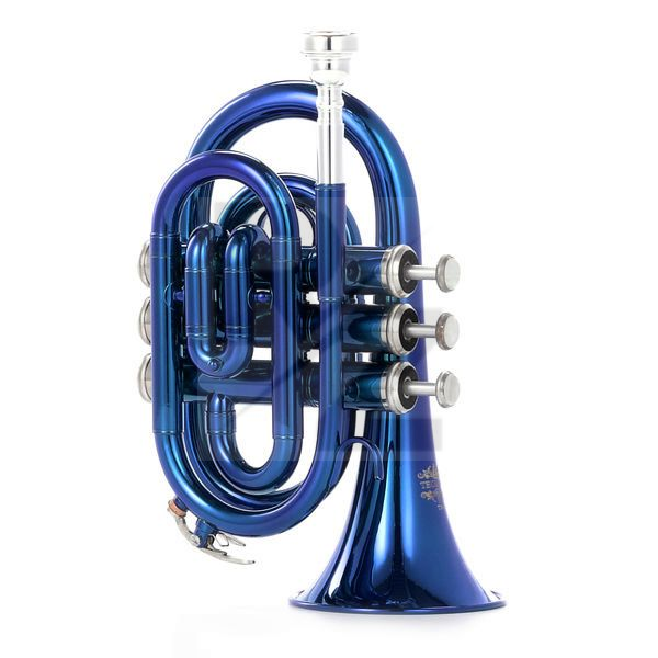 Image Thomann TR 5 Blue Bb-Pocket Trumpet