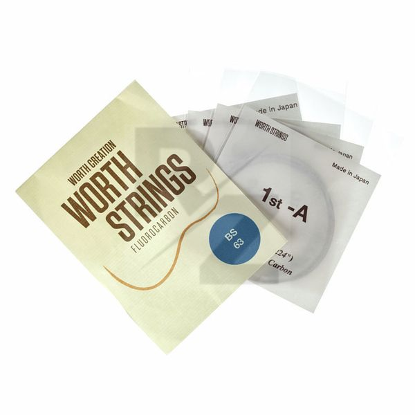 Worth Strings BS Soprano Ukulele Set Image Worth Strings BS Soprano Ukulele Set