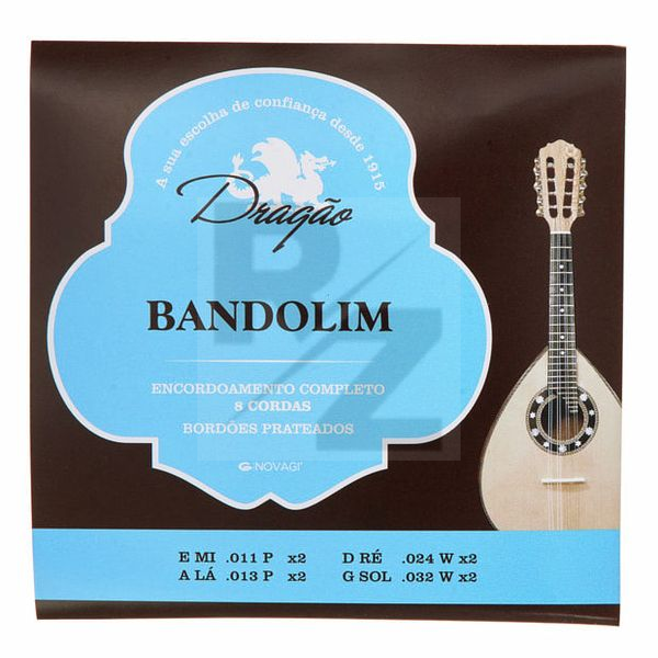 Dragao Bandolim/Mandolin Strings Image Dragao Bandolim/Mandolin Strings