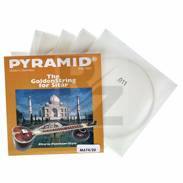 Image Pyramid M674/20 Medium Sitar Strings