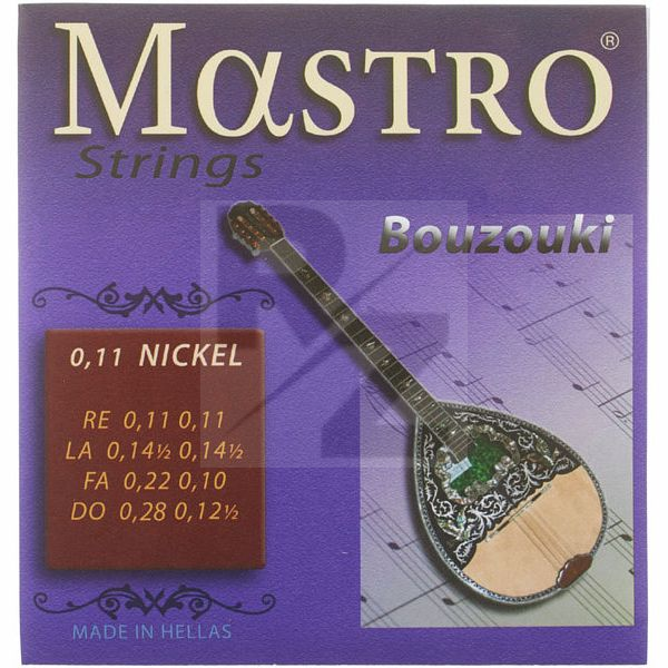 Mastro Bouzouki 8 Strings 011 NW Image Mastro Bouzouki 8 Strings 011 NW