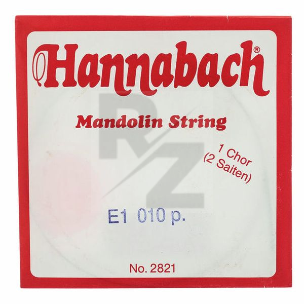Image Hannabach Mandolin String E .010 (2pcs)