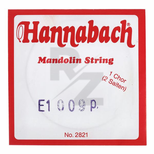 Image Hannabach Mandolin String E .009 (2pcs)