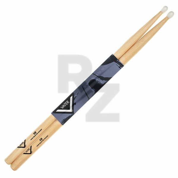 Vater 5BN Drum Sticks Hickory Nylon Image Vater 5BN Drum Sticks Hickory Nylon
