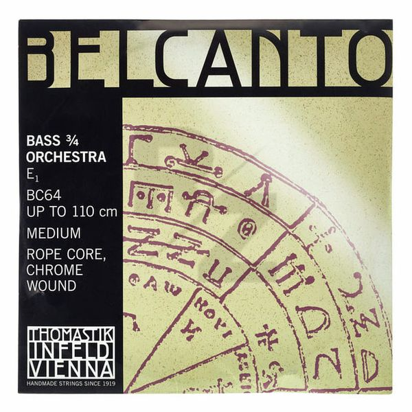 Image Thomastik Belcanto E Double Bass 3/4