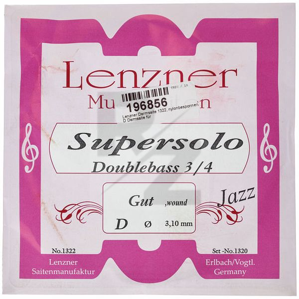 Lenzner Gut D String 1322 Image Lenzner Gut D String 1322