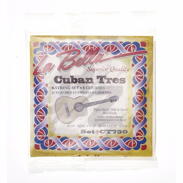 Image La Bella CT750 Cuban Tres Strings