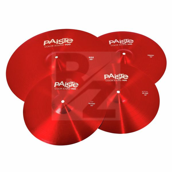 Image Paiste 900 Color Univ. Cymbal Set RED