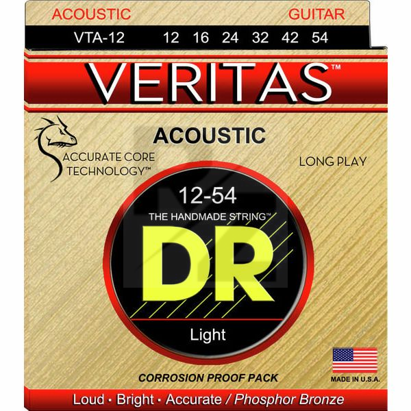 Image DR Strings Veritas Acoustic VTA-12