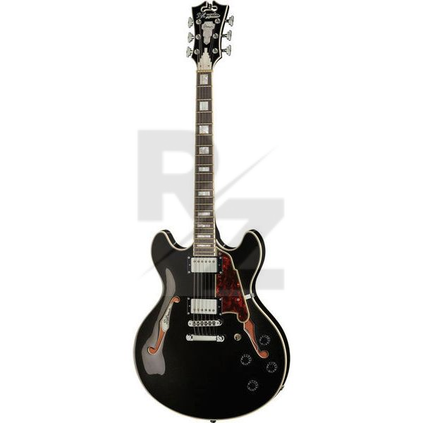 Image D'Angelico Premier DC Black Flake