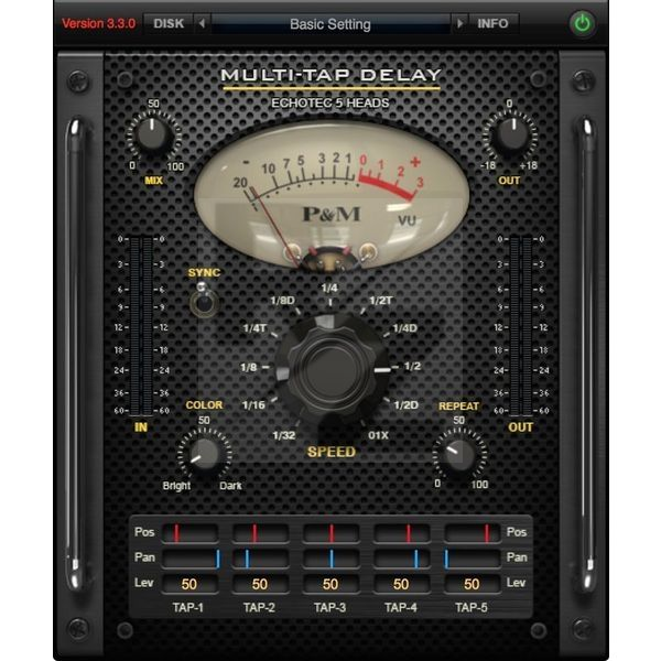 Plug And Mix Multi-Tap Delay Image Plug And Mix Multi-Tap Delay