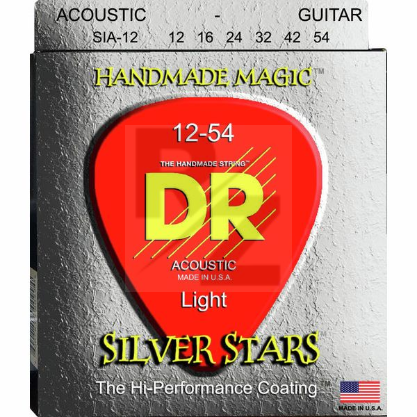 Image DR Strings Silver Stars SIA-12