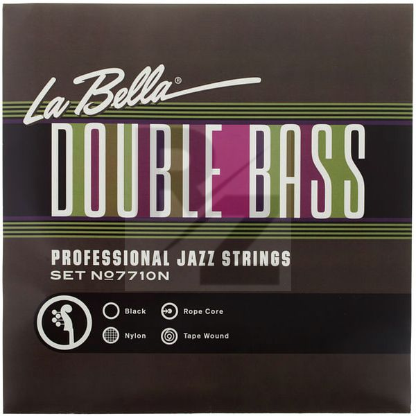 Image La Bella 7710N Black Nylon