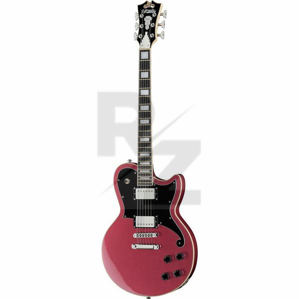 D'Angelico Premier Atlantic Oxblood Image D'Angelico Premier Atlantic Oxblood