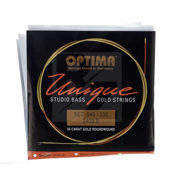 Image Optima 2409B Bass Gold Strings