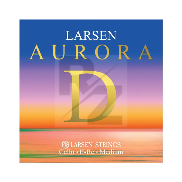 Image Larsen Aurora Cello D String 1/16 Med