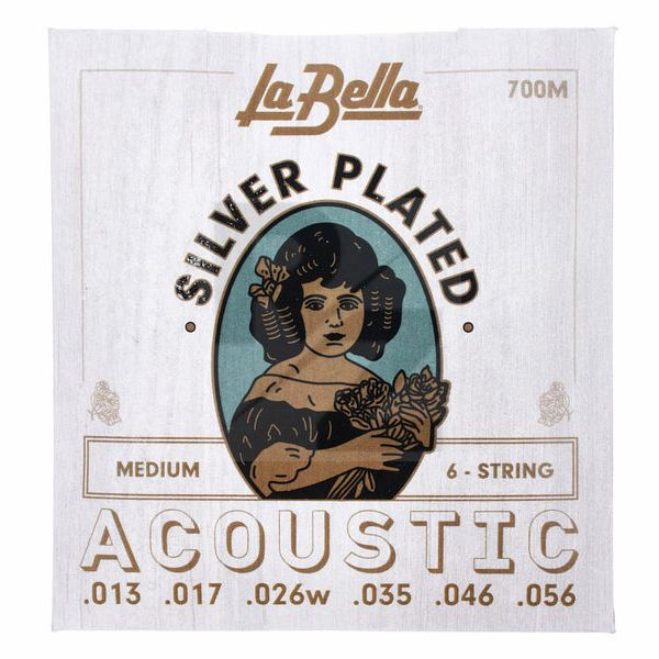 Image La Bella 700M Silver Plated