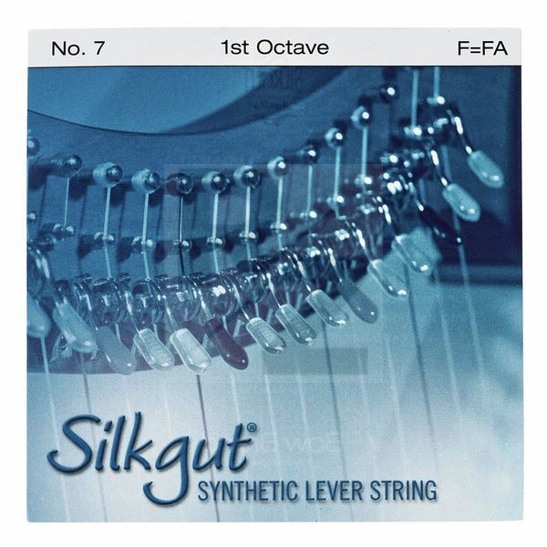 Image Bow Brand Silkgut 1st F Harp String No.7