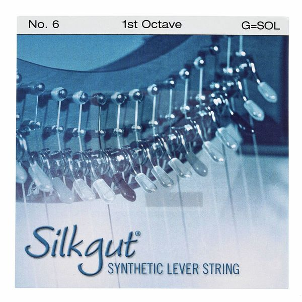 Image Bow Brand Silkgut 1st G Harp String No.6