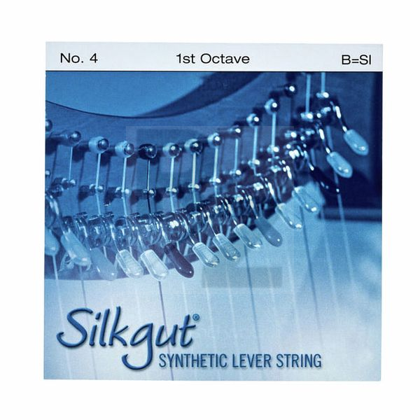 Image Bow Brand Silkgut 1st B Harp String No.4