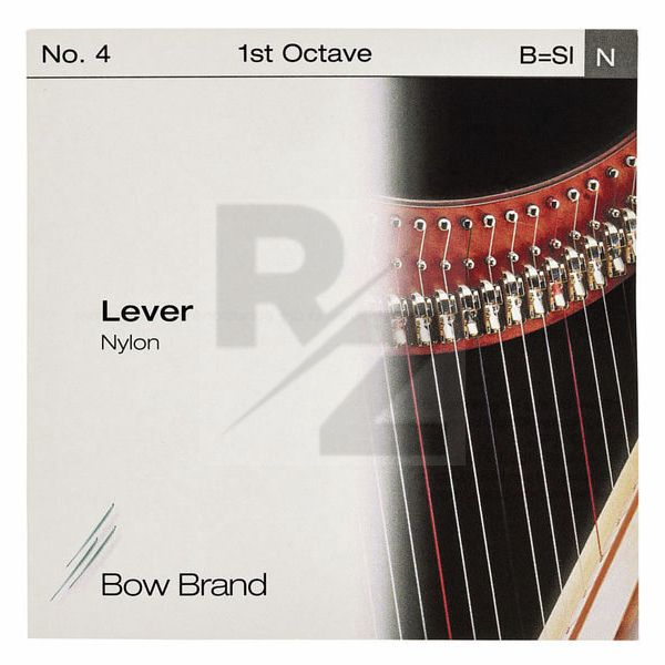 Image Bow Brand Lever 1st B Nylon String No.4