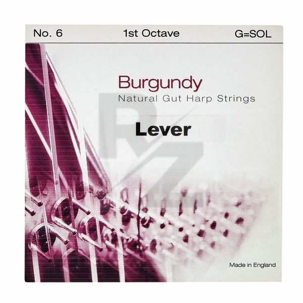 Image Bow Brand Burgundy 1st G Gut String No.6